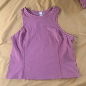 Lululemon Nulux Racerback Cropped Run tank 6,10,12 Velvet Dusk